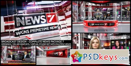Broadcast Design - Complete News Package 7 - After Effects Projects