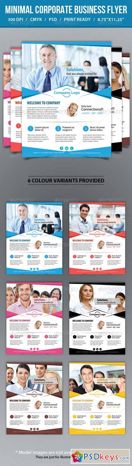 Minimal Corporate Business Promotion Flyer 4690874