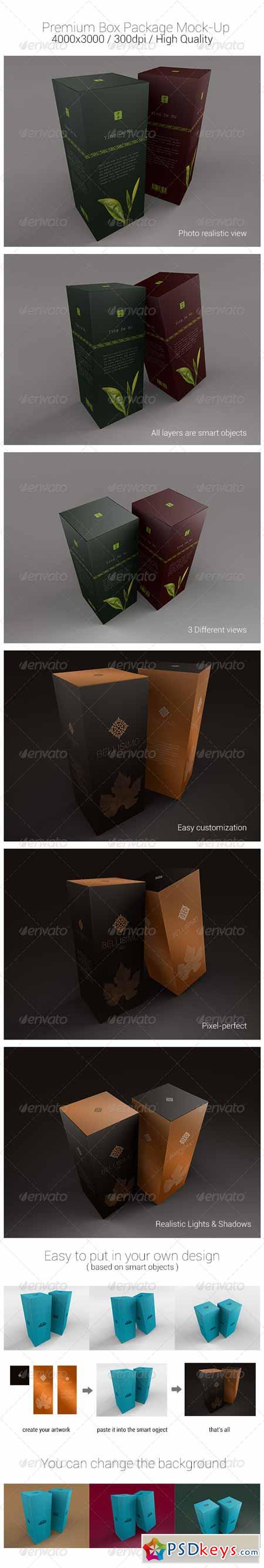 Premium Box Package Mock-Ups 4732413