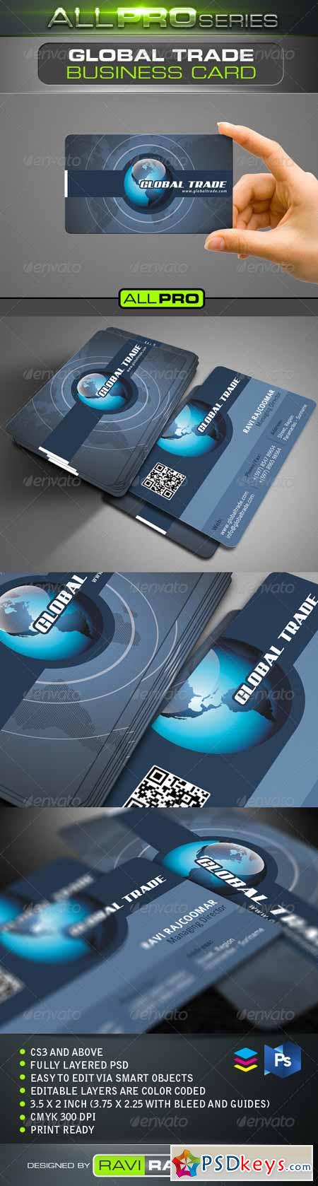 Global Trade Business Card 4720733