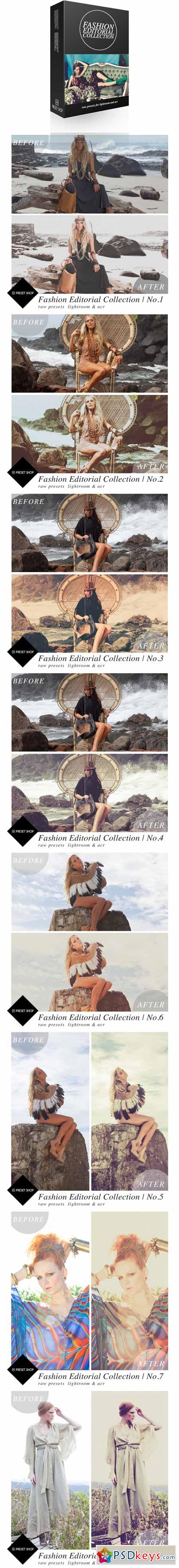 Fashion Editorial Presets Collection Lr+Acr