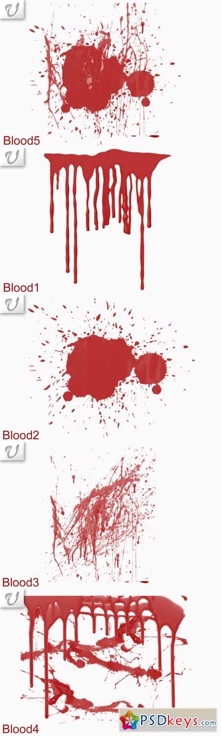 Scattered Blood Brushes 232232
