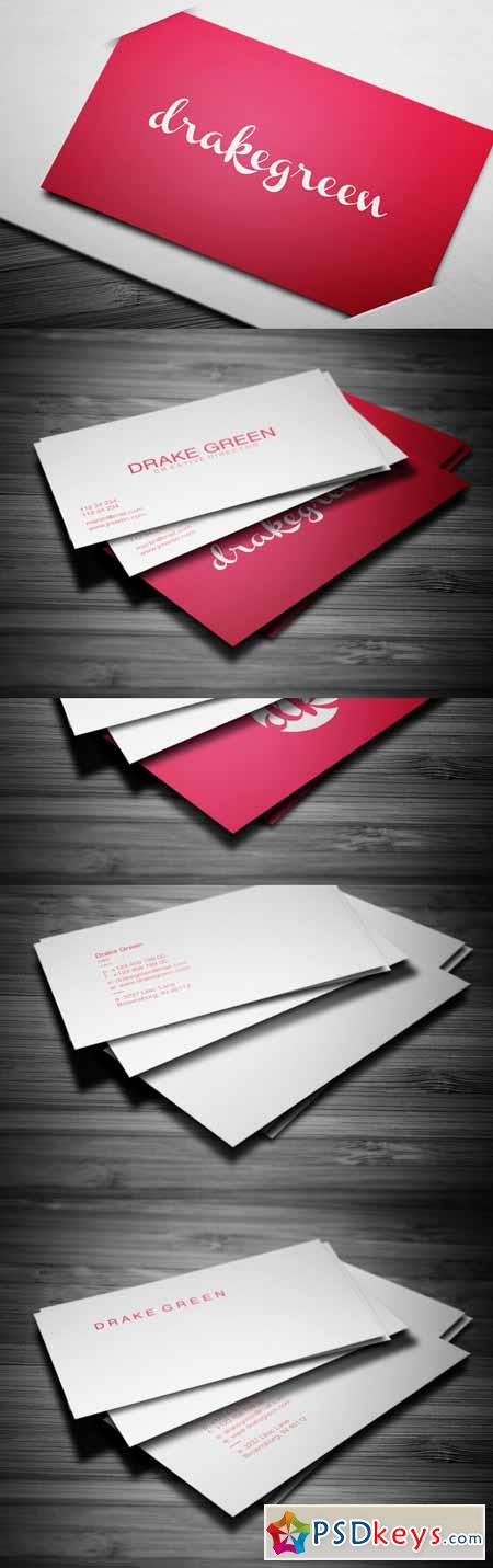 3 in 1 Clean Minimal Business Cards 236169