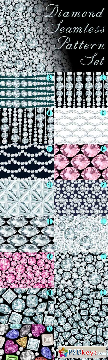 15 Seamless Diamond Patterns 161167