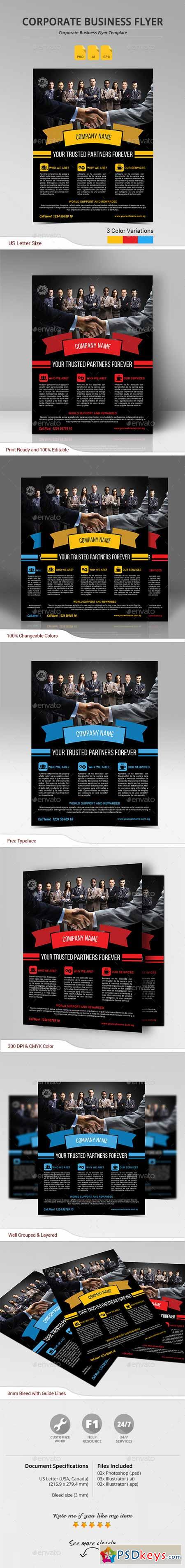 Corporate Business Flyer 10946984