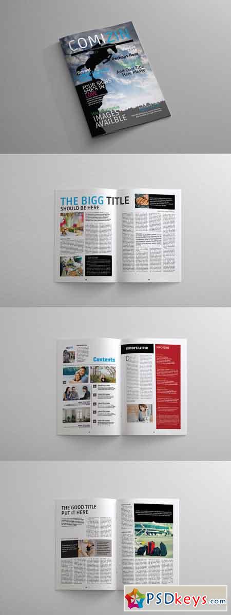 Multi-purpose Magazine Template 235191