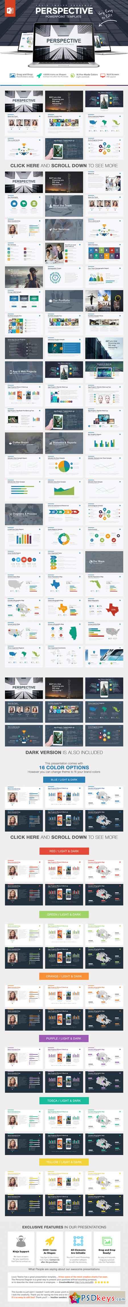 Perspective Powerpoint Template 235933