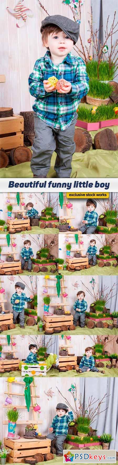 Beautiful funny little boy - 10 UHQ JPEG