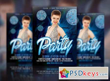 Party Flyer Template 242783