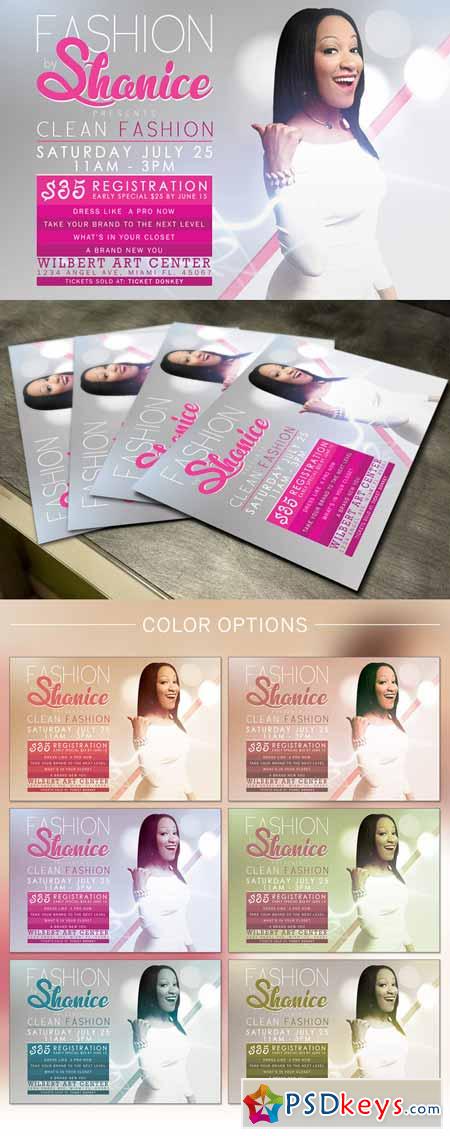 Fashion Conference Flyer Template 241513