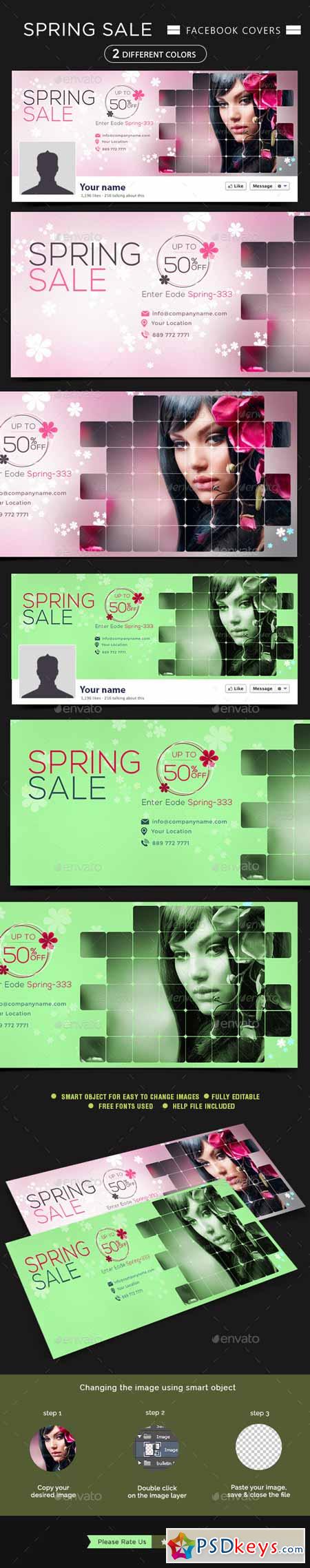 Spring Sale Facebook Cover 10706283
