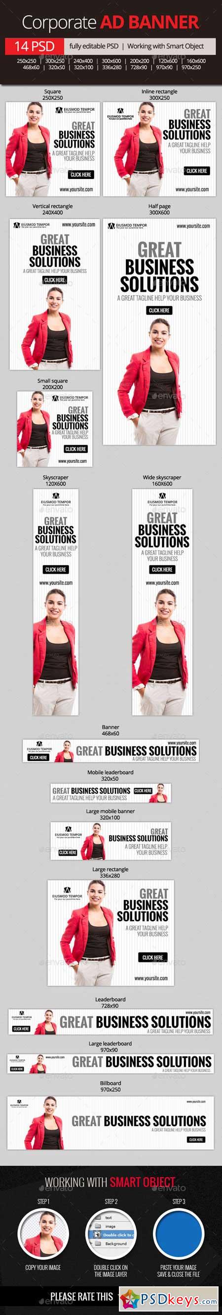 Corporate and Business Web Banners 11065225