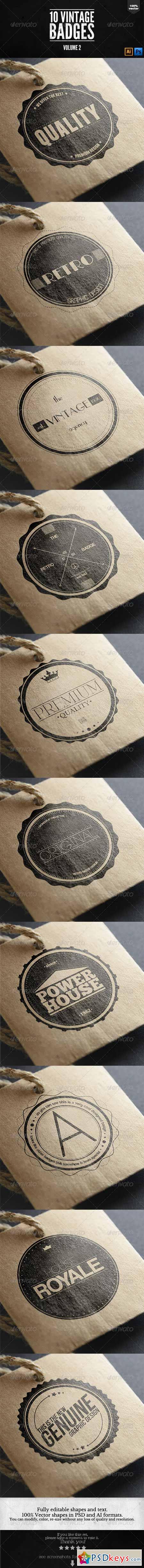 Vintage Labels and Badges Vol.2 6174447