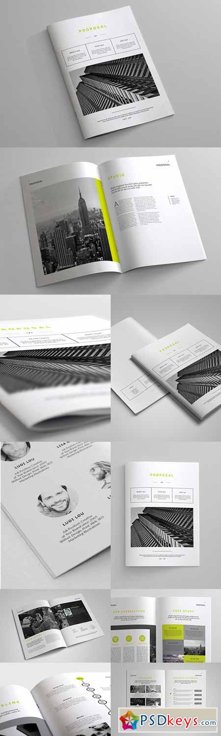 Indesign Business Proposal Template 245878