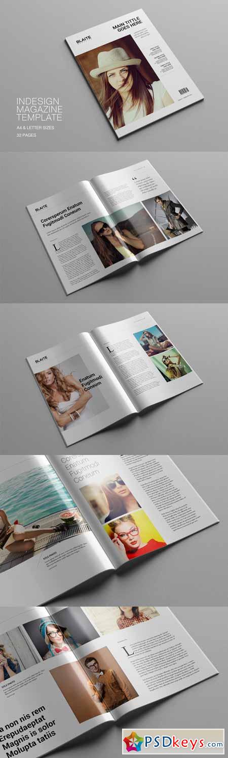 Blaite Magazine Template 251077