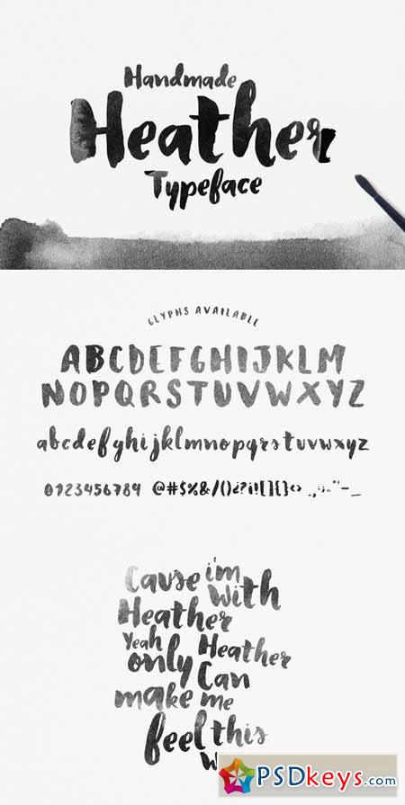 Heather Typeface 195126