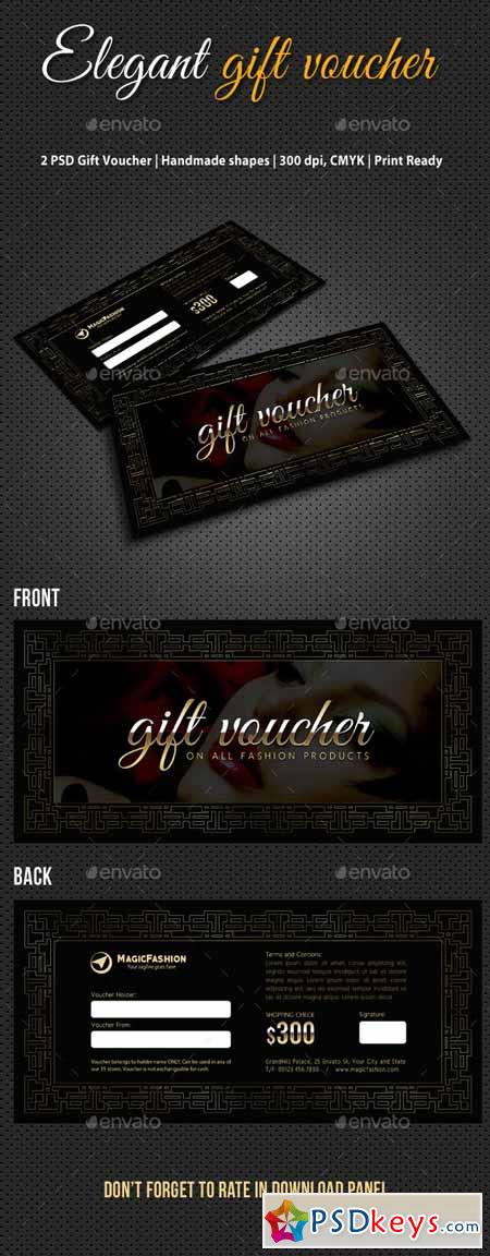 Elegant Gift Voucher V03 11018402