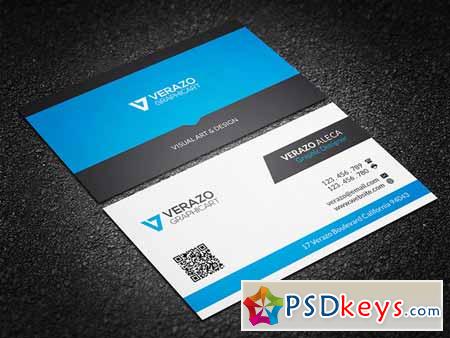 Clean Corporate Business Card 37449 37449