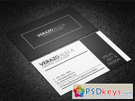Clean Individual Business Card 77215