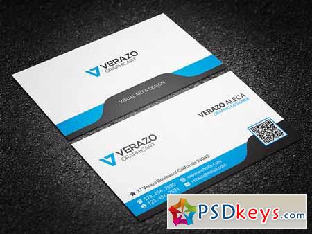 Clean Corporate Business Card 79964