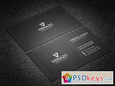 Clean Corporate Business Card 77243