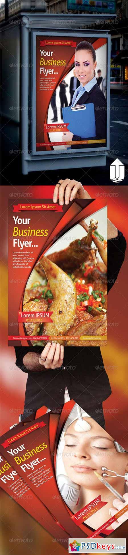 Flyer 50 Food Corporate Business Flyer Template 5208189