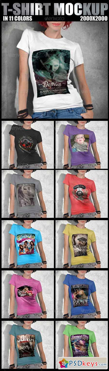 T-Shirt Mockup Design 5136162