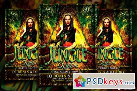Wild Party Flyer Template 90145