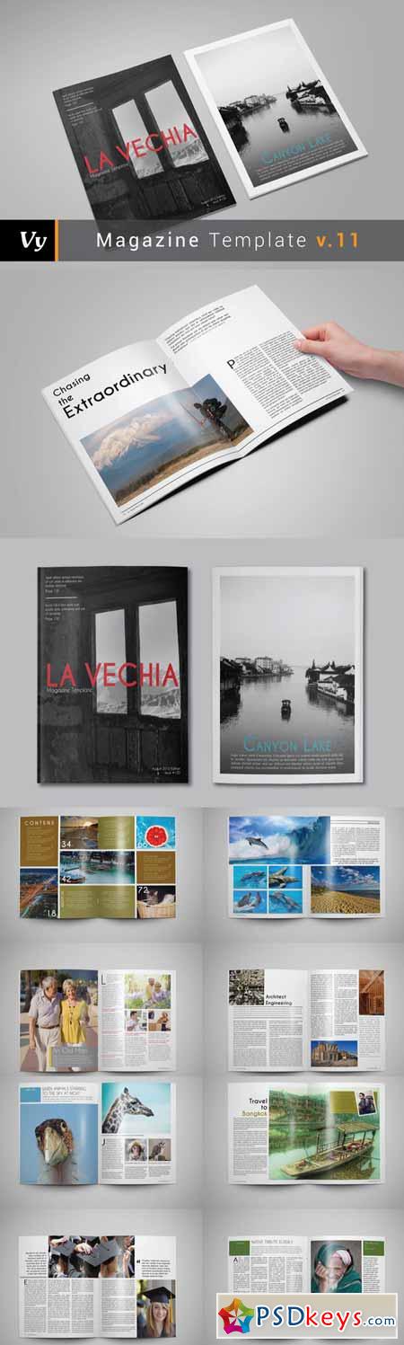 La Vechia Magazine Template 258120