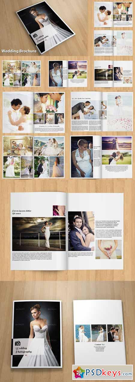 InDesign Wedding brochure 262688