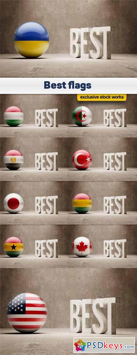 Best flags - 10 UHQ JPEG