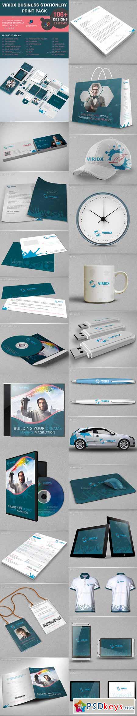 Viridx Business Stationery Print Pack 11181025