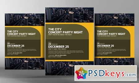 City Life Party Flyer Template 269287