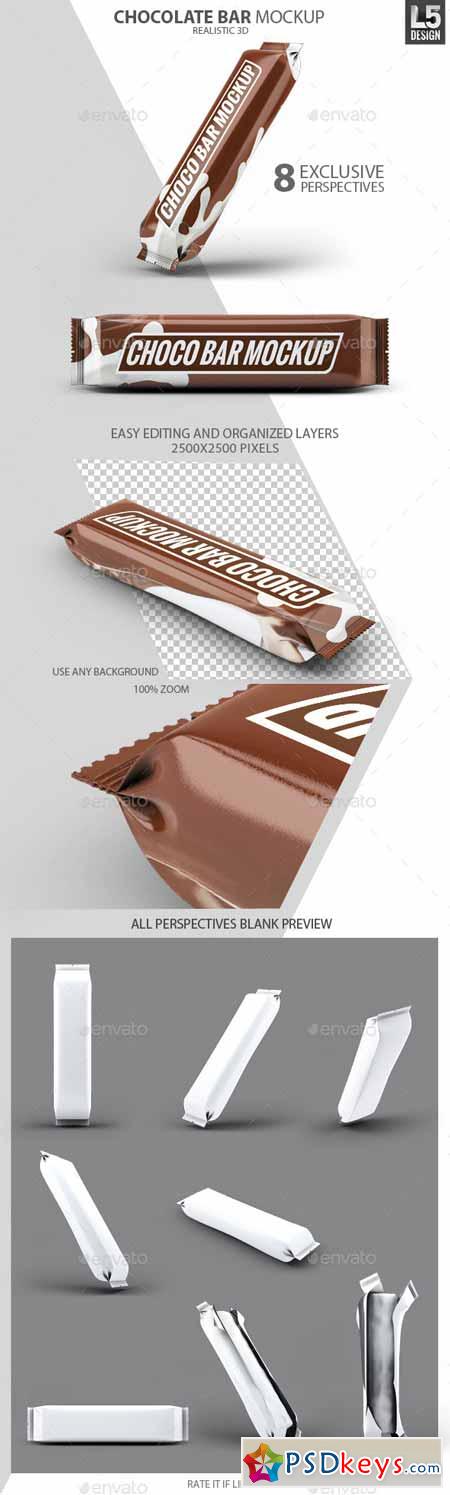 Chocolate Bar Mock-Up 10337035