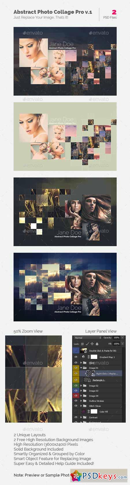 Abstract Photo Collage Pro v.1 10978512