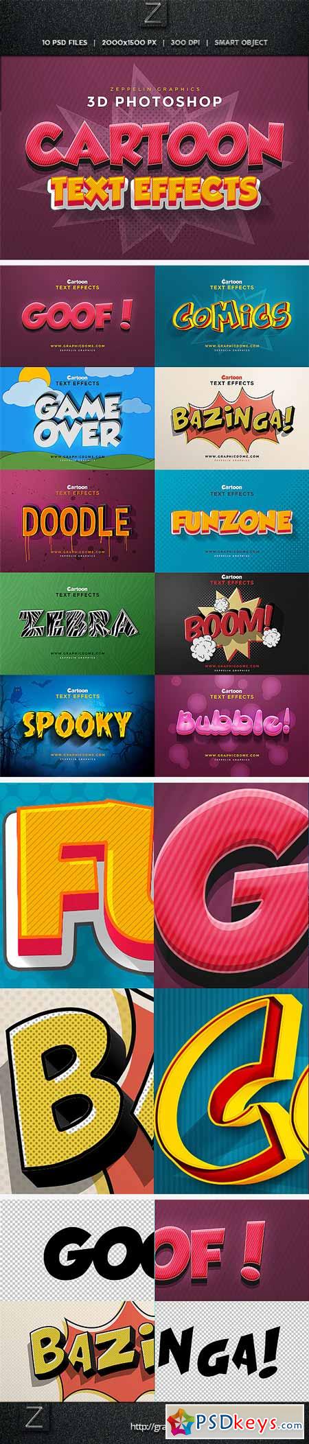 Cartoon Text Effects 11197891