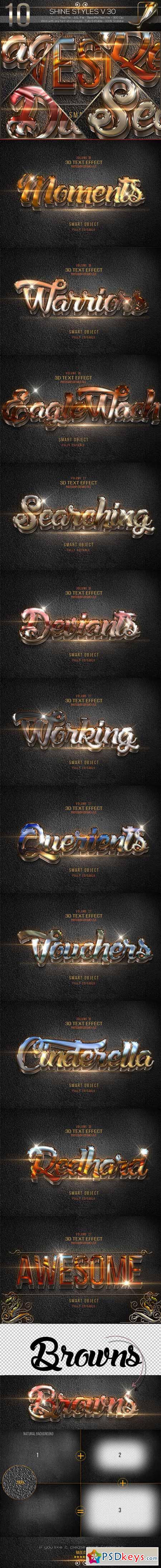 10 3D Text Effects V.30 11394956