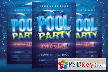 Pool Party Flyer 263982