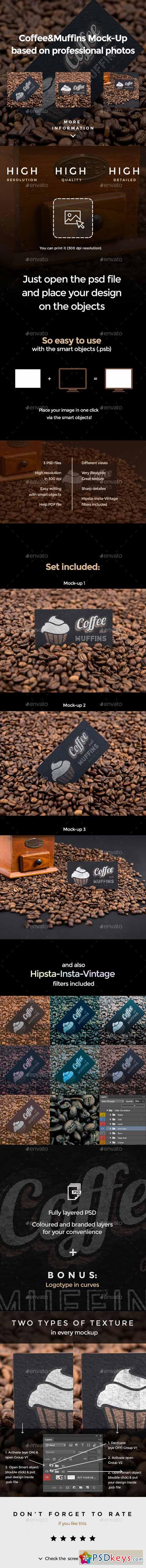 Coffee & Muffin Mock-up 11444779