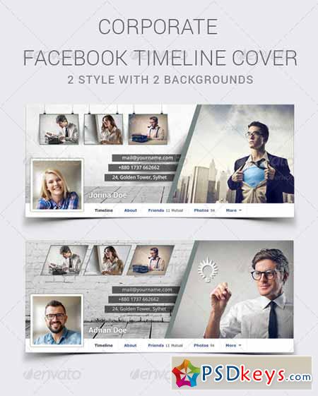 Corporate Facebook Timeline Cover 8085374