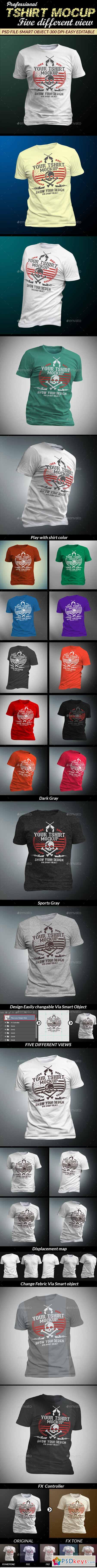 Professional Tshirt Mockup 11454415