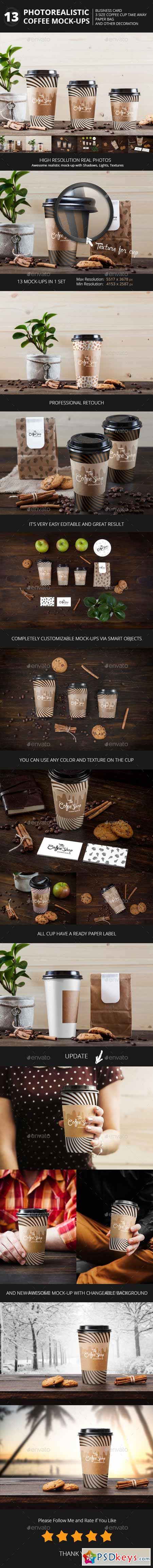Coffee Collection Branding Mock-Up's 10713731