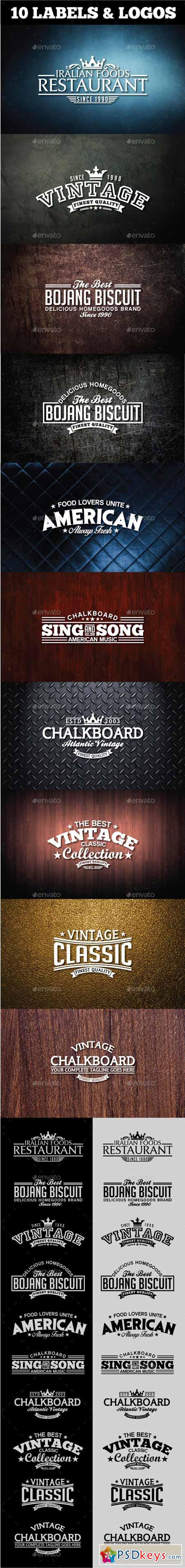 Retro Vintage Logotypes and Stickers 11515108