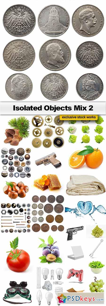 Isolated Objects Mix 2 - 25x JPEGs