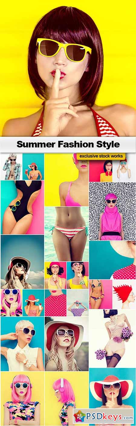 Summer Fashion Style - 25x JPEGs