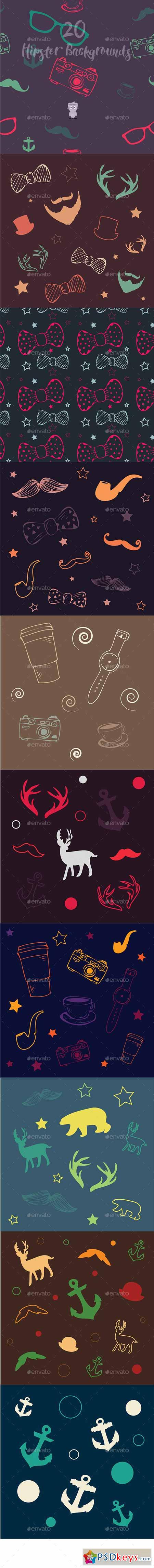20 Hipster Backgrounds 11481726