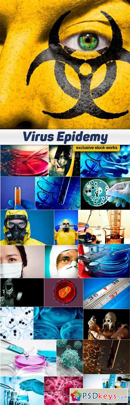 Virus Epidemy - 25x JPEG