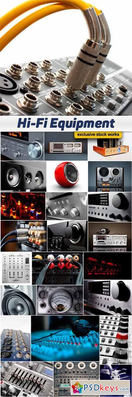 Hi-Fi Audio Equipment - 25x JPEG