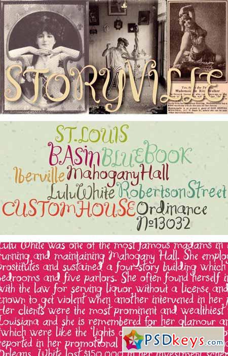 Storyville Font