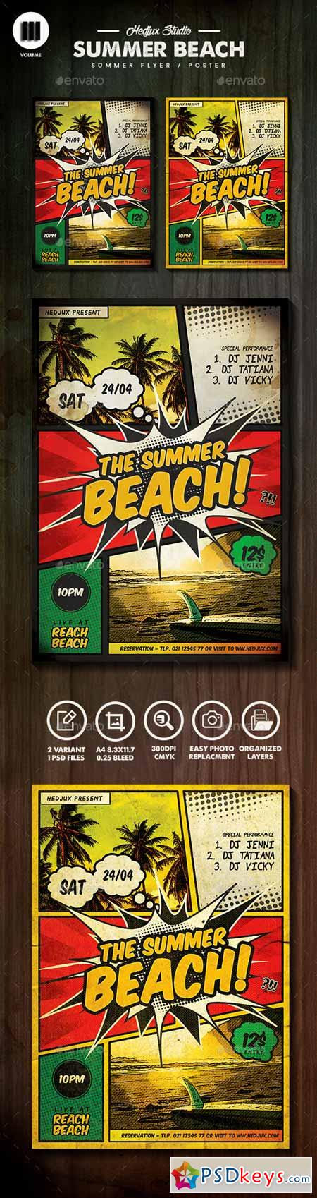 The Summer Beach Comic Flyer 11270101